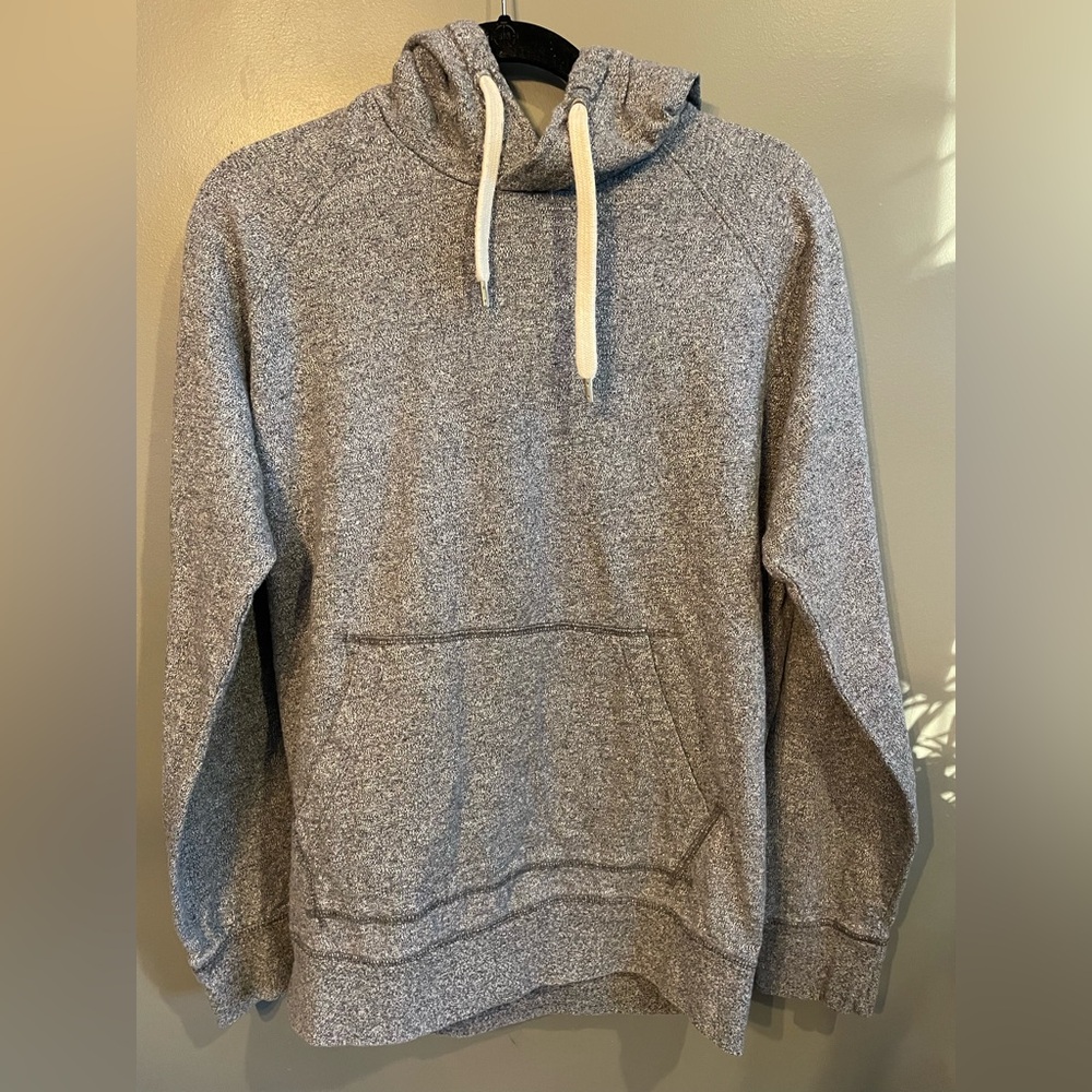 American Eagle men’s heathered gray hooded sweatshirt size medium hoodie